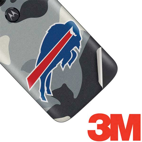NFL Buffalo Bills Camo Moto E5 Play Skin